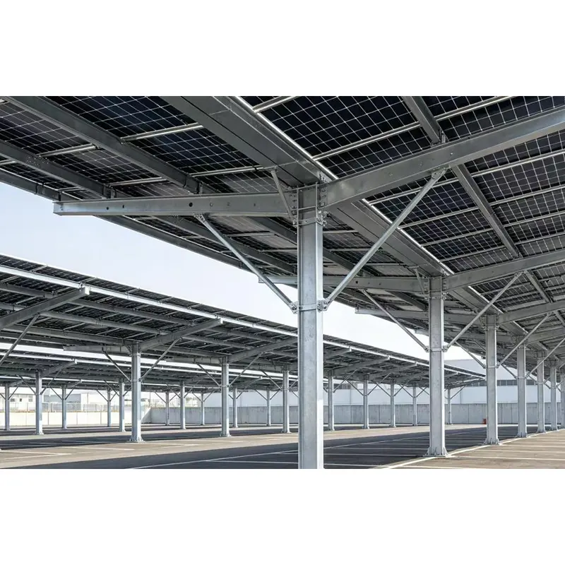 Fotovoltaikus acélszerkezet